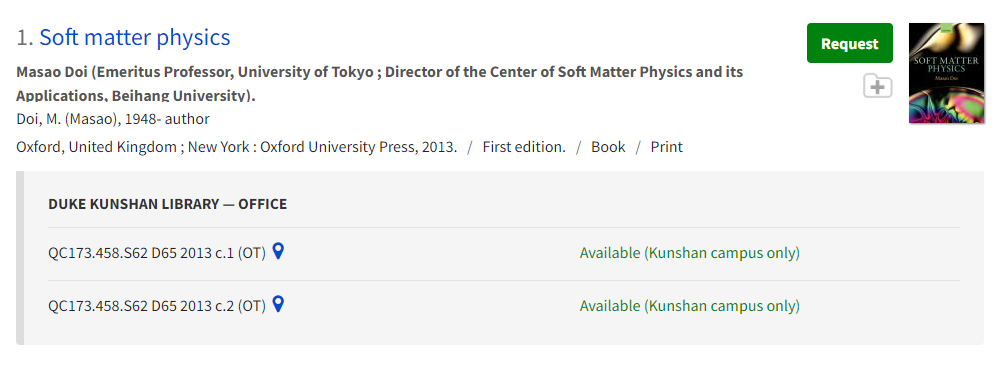 Example Of Call Number How to find a book on the shelf - Library | Duke Kunshan University